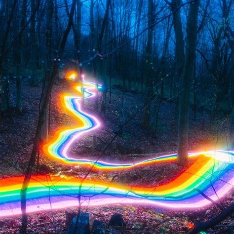 Colorful road magic potion